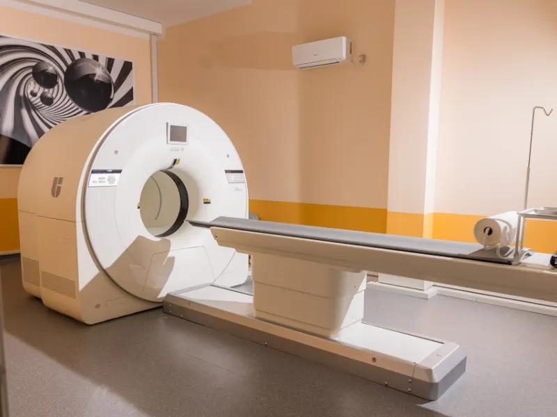 Aparatul PET/CT uMI 550 de la Seini, pregatit pentru scanare